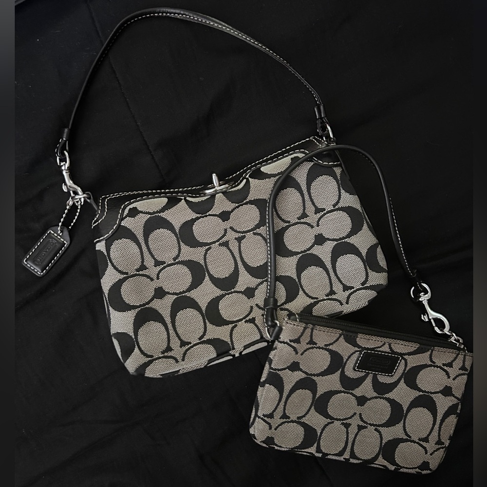 Coach Wallet🖤x2